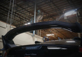 Honda Civic Type-R FK8 2017 2018 2019 2020 2021 with Aftermarket Parts - ES Style Gurney flap (For OE wing blade) Carbon Fiber from EPR USA